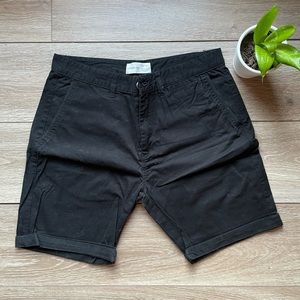 Mens NWOT Cotton On black shorts